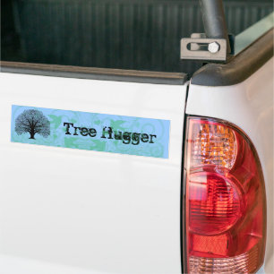 Tree Hugger Bumper Sticker