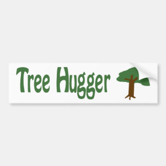 Tree Hugger Bumper Sticker