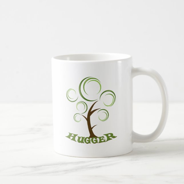 Tree Hugger Coffee Mug (Right)