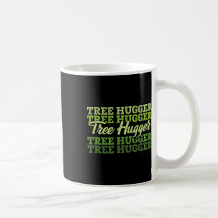Tree Hugger Earth Day Retro Nature Lover Coffee Mug