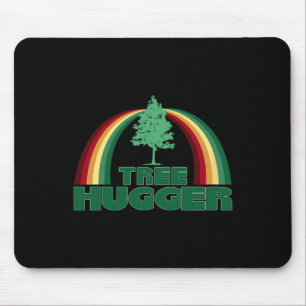 Tree Hugger Earth Day Tree Environmental Protectio Mouse Mat