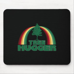 Tree Hugger Earth Day Tree Environmental Protectio Mouse Mat