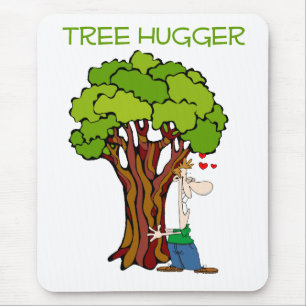 Tree Hugger - Guy Mouse Mat