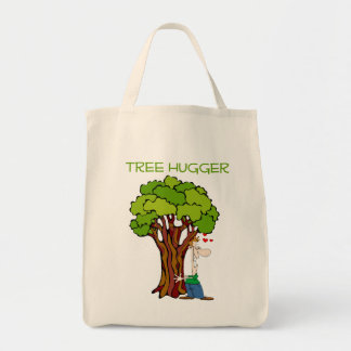 Tree Hugger - Guy Tote Bag