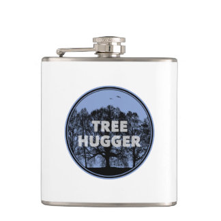 Tree Hugger Hip Flask