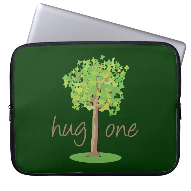 Tree Hugger Laptop Sleeve (Front)