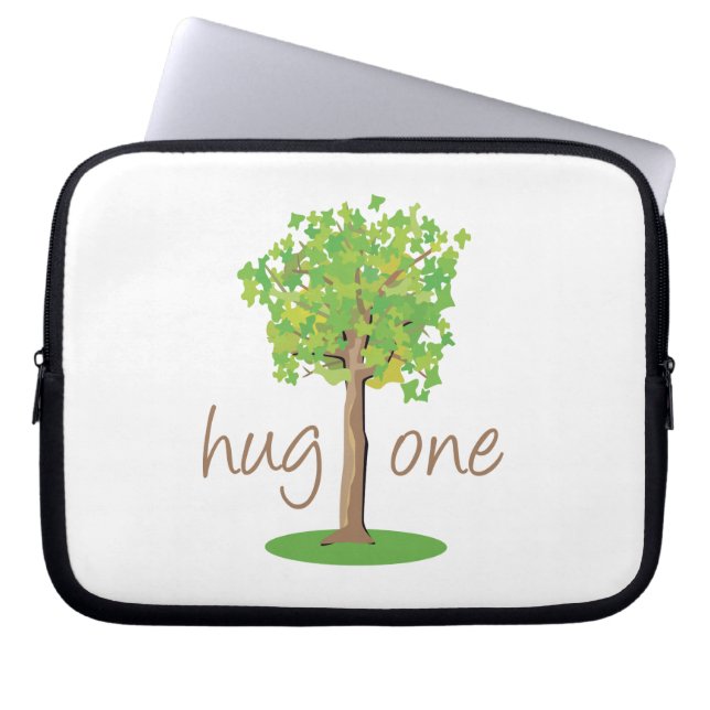 Tree Hugger Laptop Sleeve (Front)