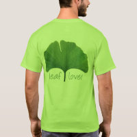 Tree Hugger, Leaf Lover Ginkgo Leaf Eco
