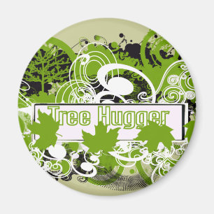 Tree Hugger Magnet