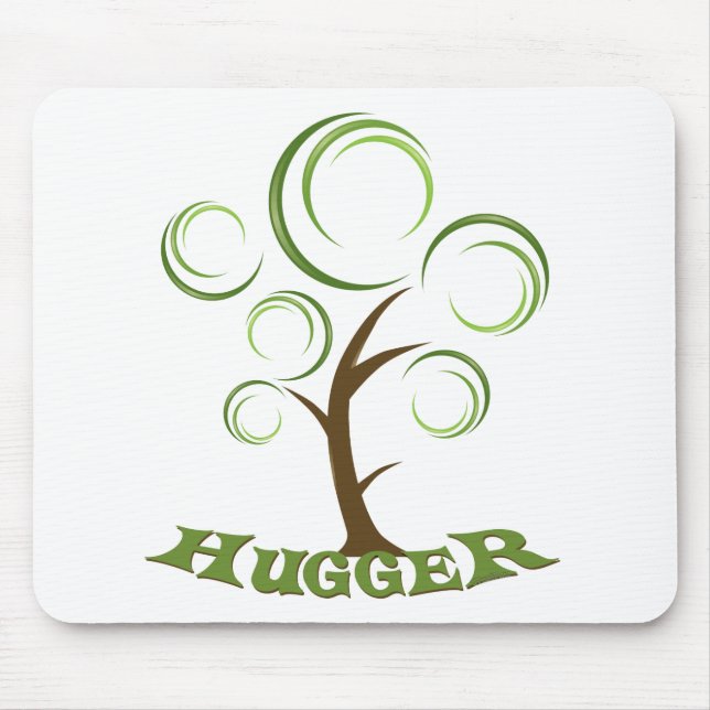 Tree Hugger Mouse Mat (Front)