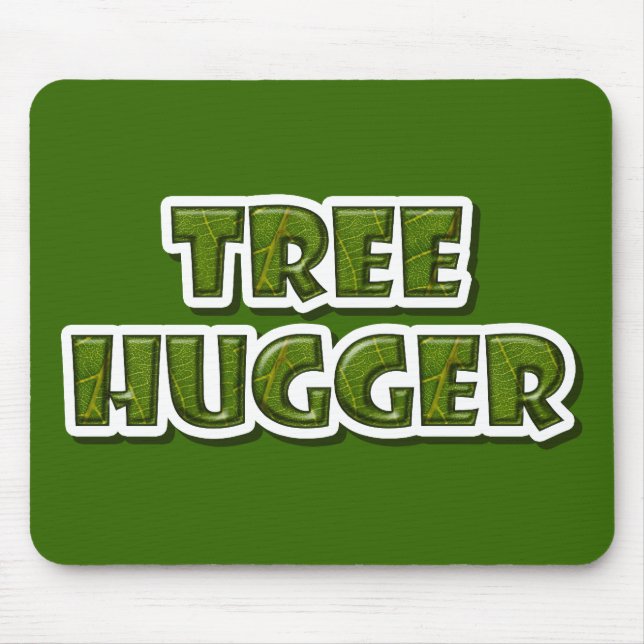Tree Hugger Mouse Mat (Front)