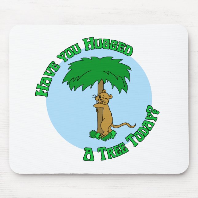 Tree Hugger Mouse Mat (Front)