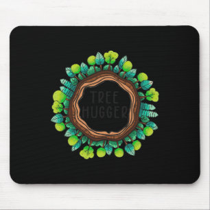 Tree Hugger Nature Environmental Protection Earth Mouse Mat