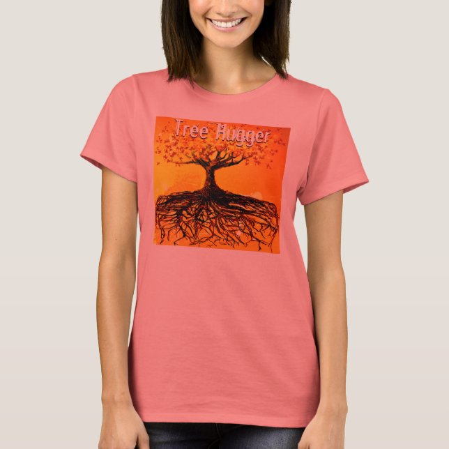 Tree Hugger Organic T-shirt (Front)