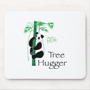 Tree Hugger Panda Mouse Mat
