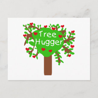 Tree Hugger Postcard