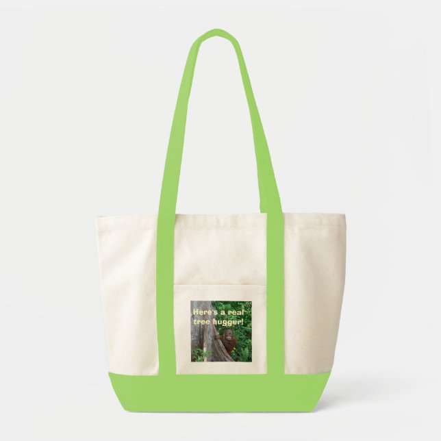 Tree Hugger re-useable tote (Front)