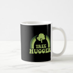 Tree Hugger Vintage Retro Nature Environmental Ear Coffee Mug