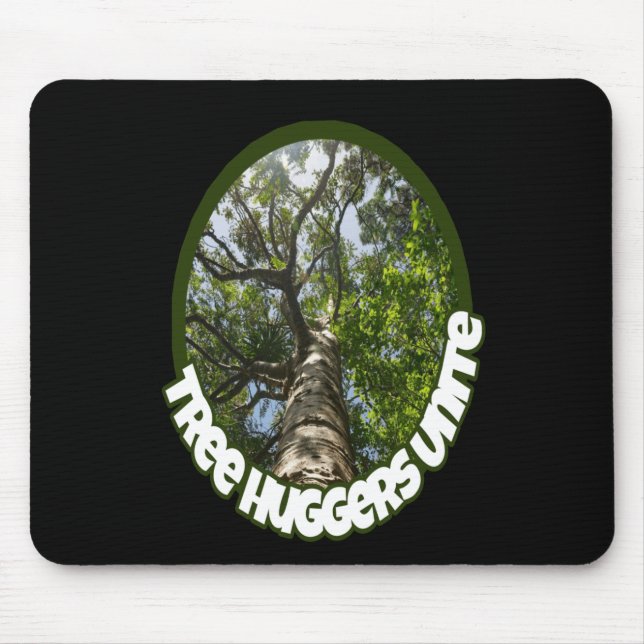 Tree Huggers Unite. I Identify As A Hugger Of Mouse Mat (Front)