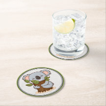 Tree-hugging koala bear