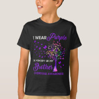 Tree I Wear Purple Memory Of Brother Overdose Awar