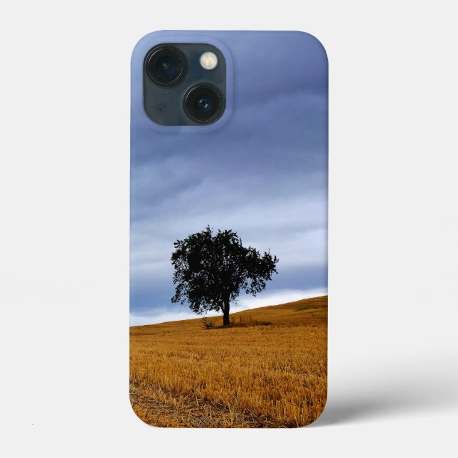 Tree in a wheat field Case-Mate iPhone case (Back)