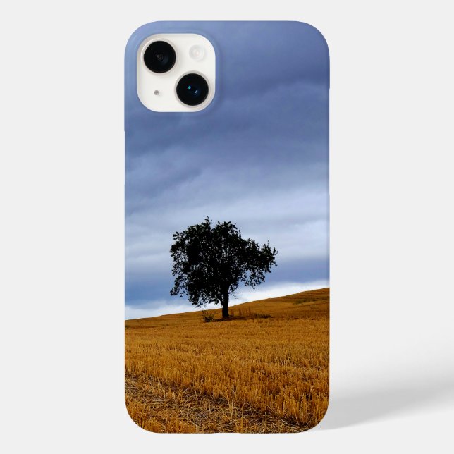 Tree in a wheat field Case-Mate iPhone case (Back)