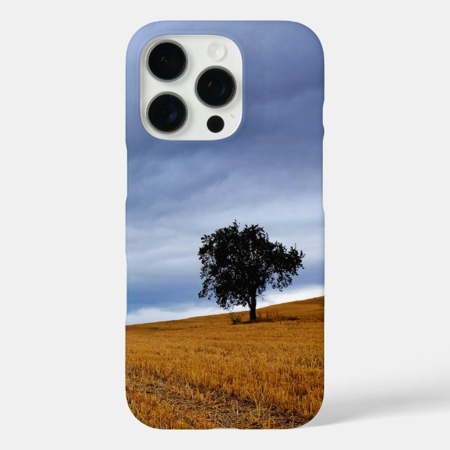 Tree in a wheat field Case-Mate iPhone case (Back)