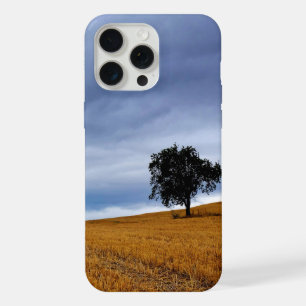 Tree in a wheat field iPhone 15 pro max case