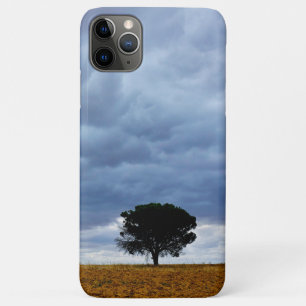 Tree in an empty field iPhone 11 pro max case