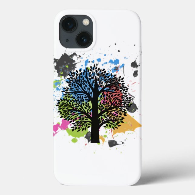 Tree in colours Case-Mate iPhone case (Back)