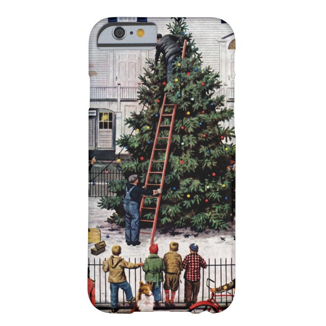 Tree in Town Square Case-Mate iPhone Case (Back)