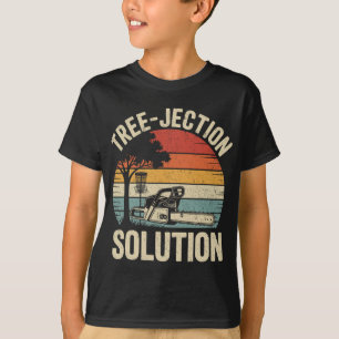 Tree-jection Solution Funny Disc Golf _2 T-Shirt