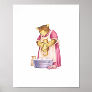 Tree Kangaroo Mother and Child 8 x 10 Print