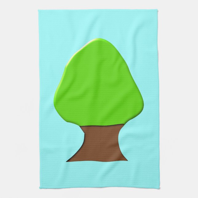 Tree Kitchen Towel (Vertical)