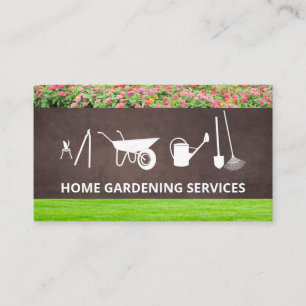 Tree   Landscaping   Flowers   Garden Business Card