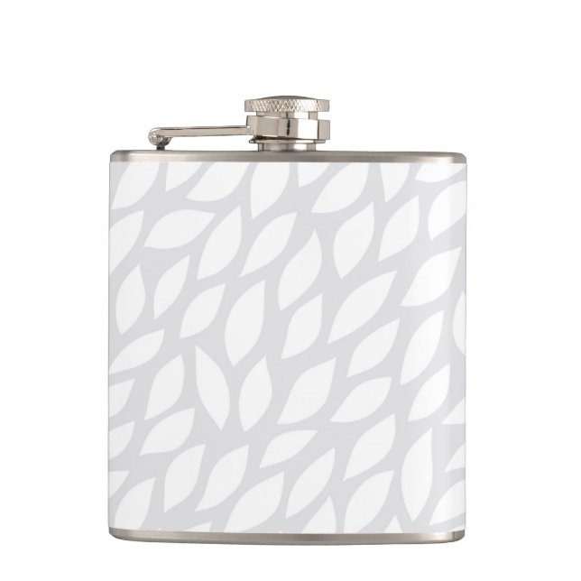 tree leave hip flask (Front)