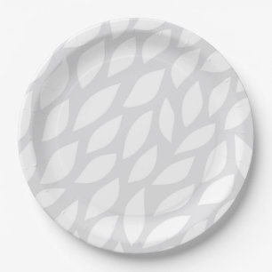 tree leave paper plate
