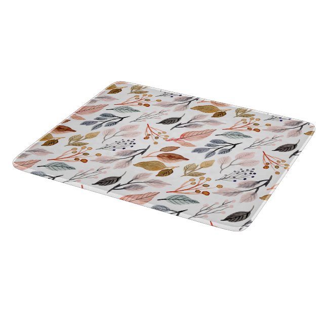 tree leaves cutting board (Corner)