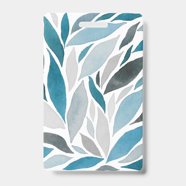 tree leaves ID badge (Front)