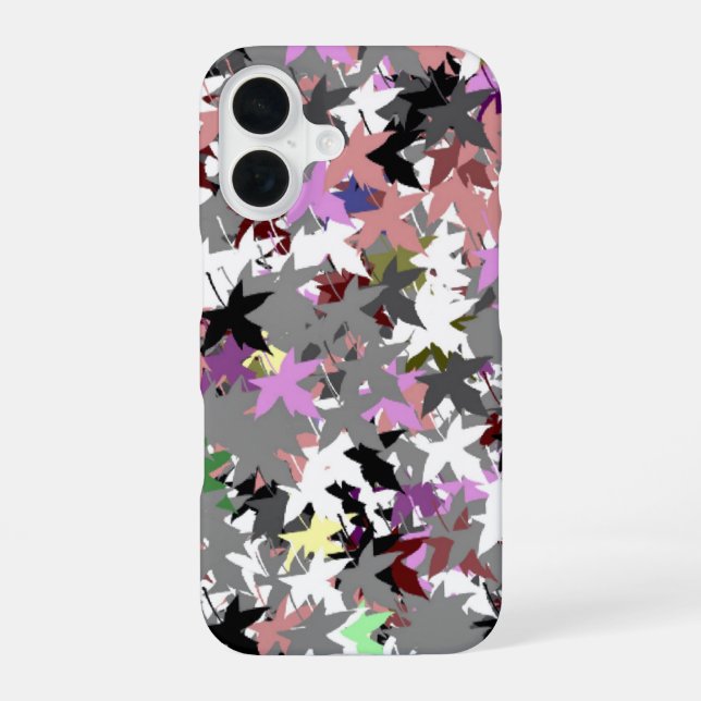 TREE LEAVES iPhone 16 CASE (Back)