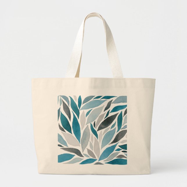 tree leaves large tote bag (Front)