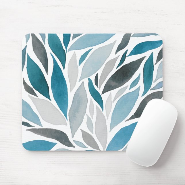 tree leaves mouse mat (With Mouse)