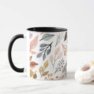 tree leaves mug