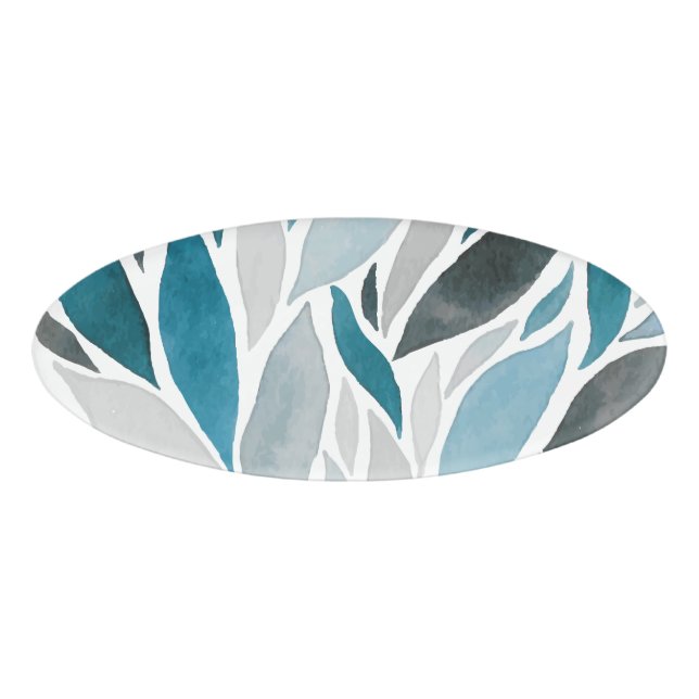 tree leaves name tag (Front)