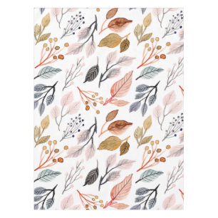 tree leaves tablecloth