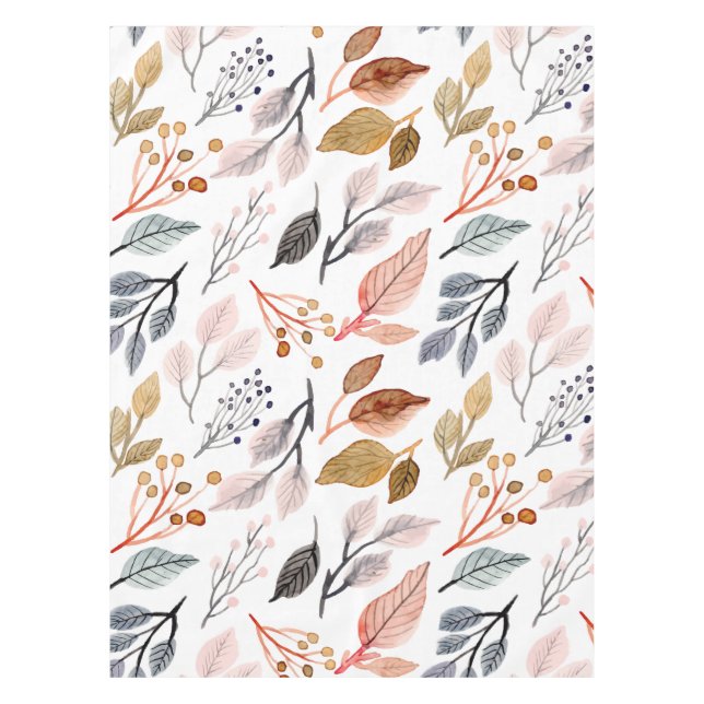 tree leaves tablecloth (Front)