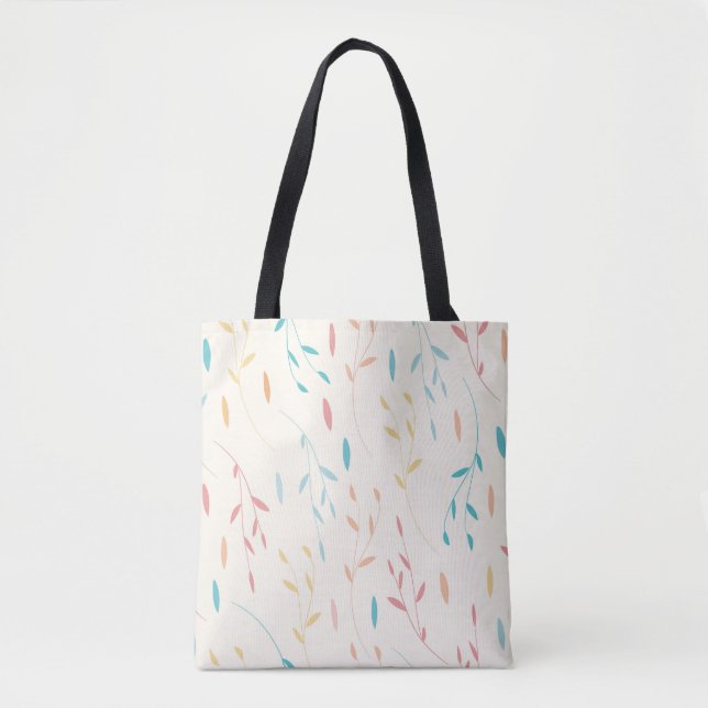 tree leaves tote bag (Front)