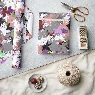 TREE LEAVES WRAPPING PAPER