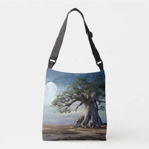 Tree Life Enchanting Tranquil Nature Crossbody Bag